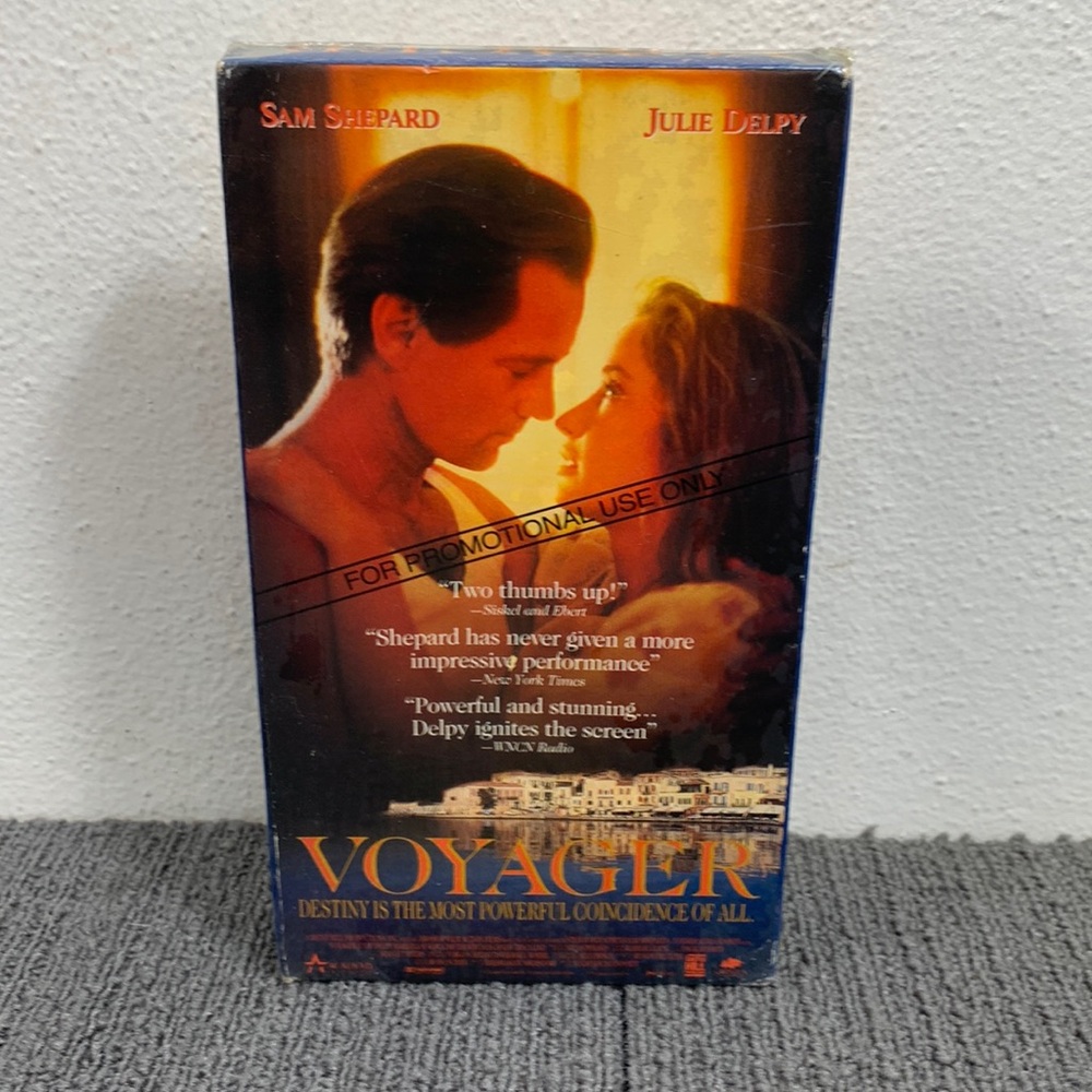 Voyager VHS 1992 Promotional Screener Copy Academy Watermark New Sealed
